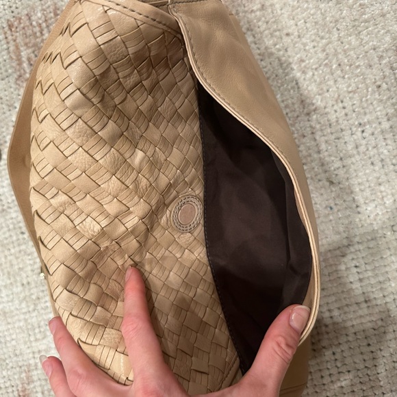 Cole Haan woven saddle bag - Picture 3 of 12